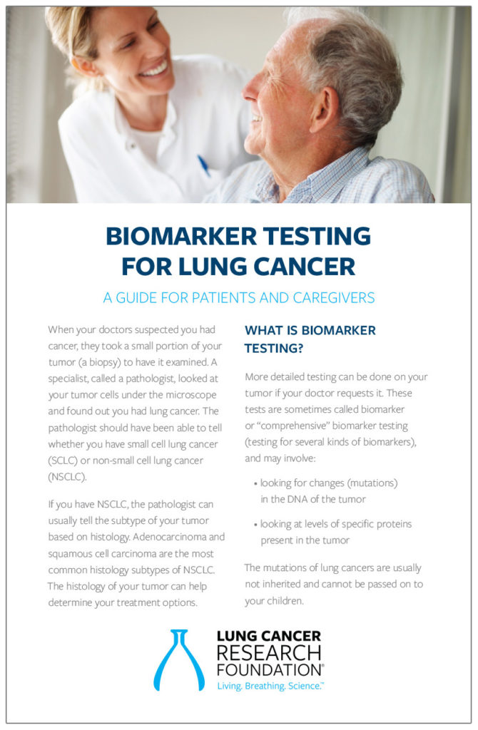 Biomarker Testing for Lung Cancer
