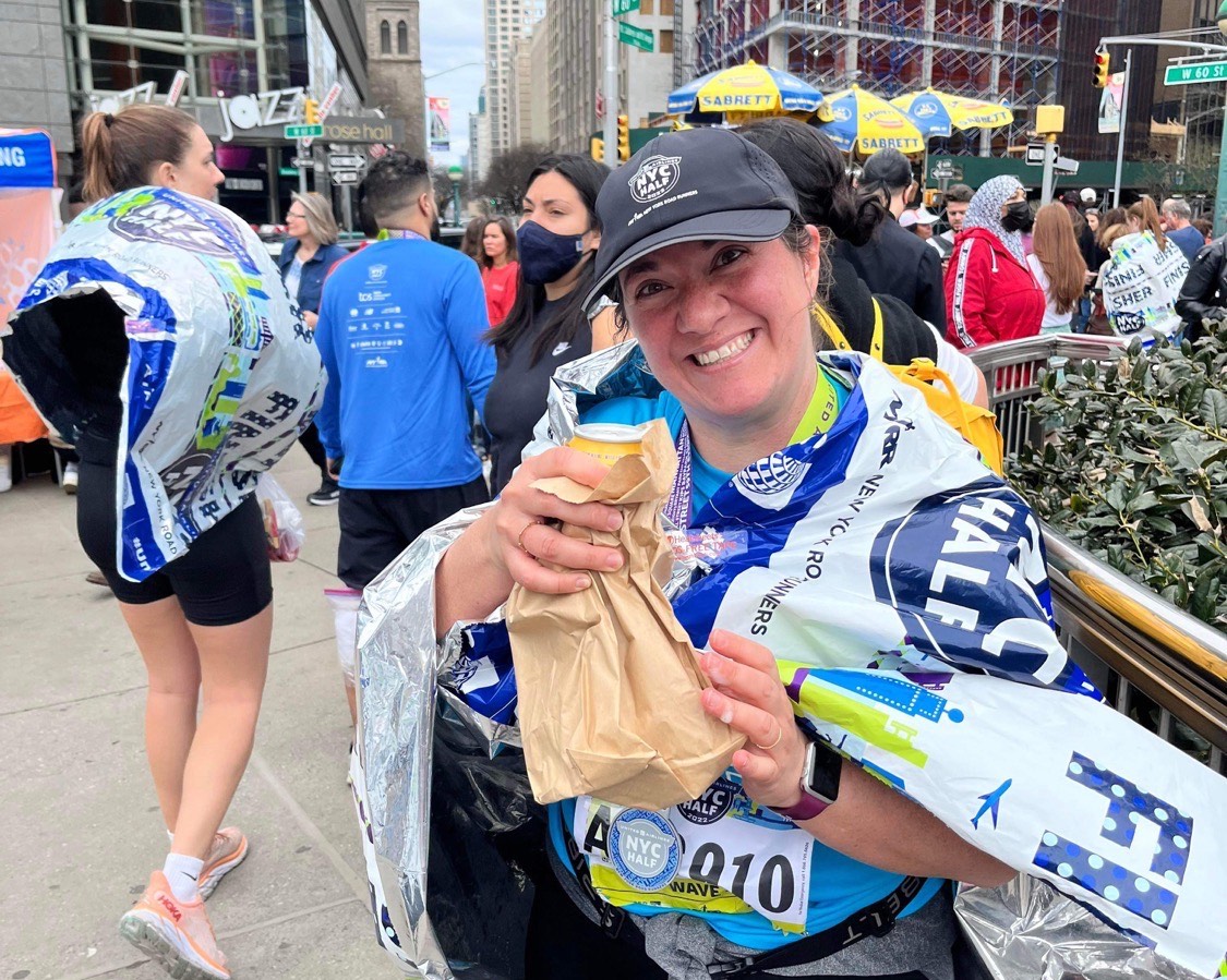 Team LCRF does the United Airlines NYC Half!