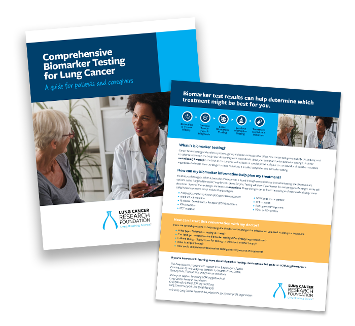 Comprehensive Biomarker Testing for Lung Cancer