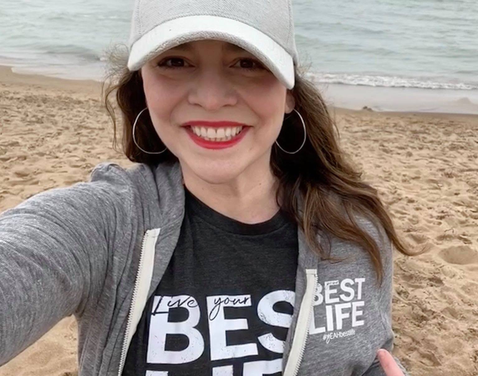 Living her best life… with lung cancer